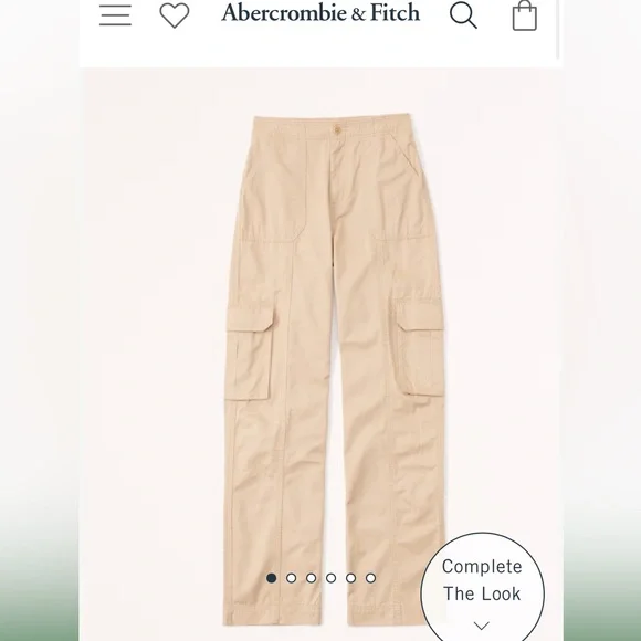 Abercrombie & Fitch Cargo Pant - Picture 1 of 3